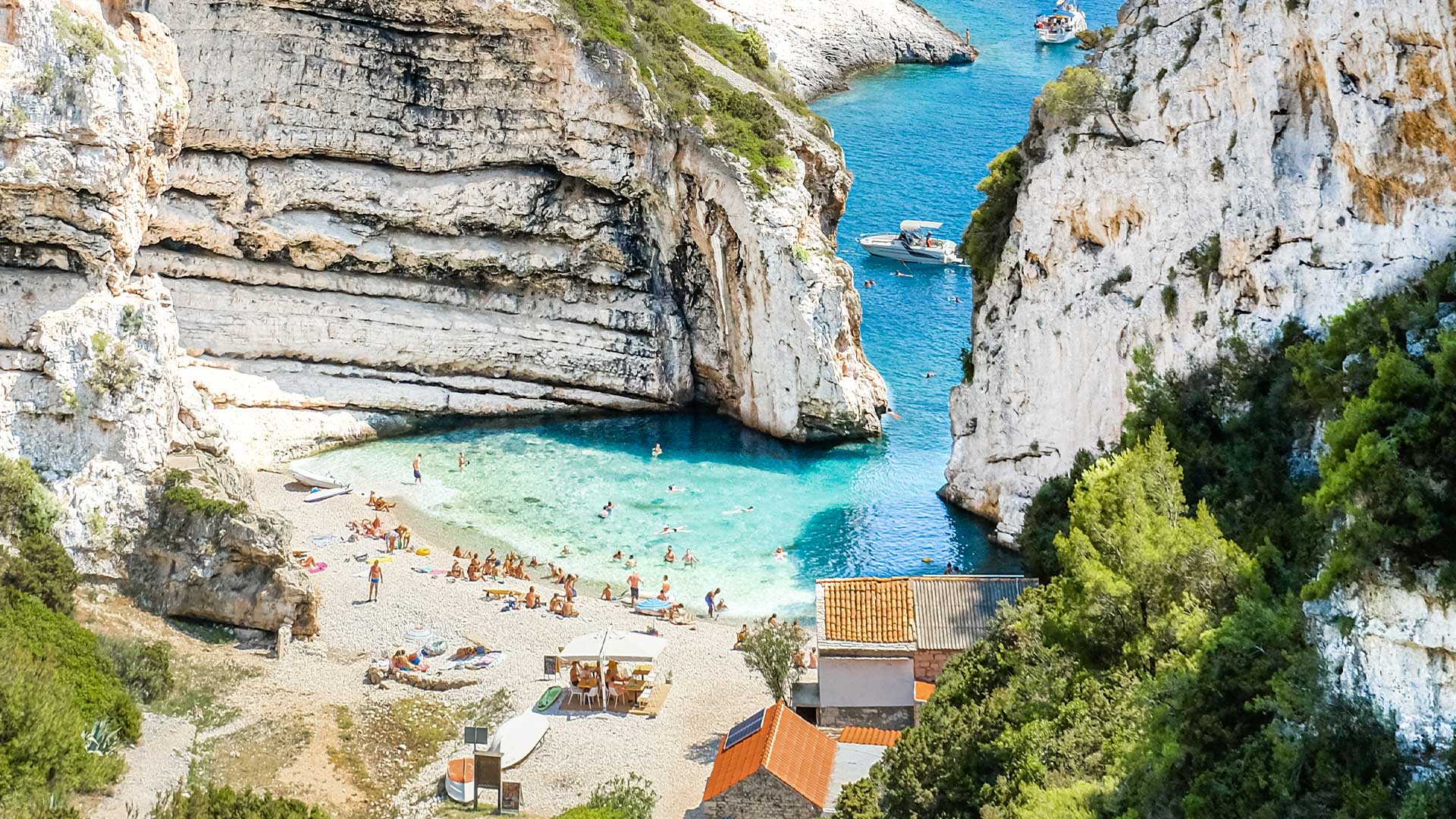 Five Islands Tour — private boat tour from Split